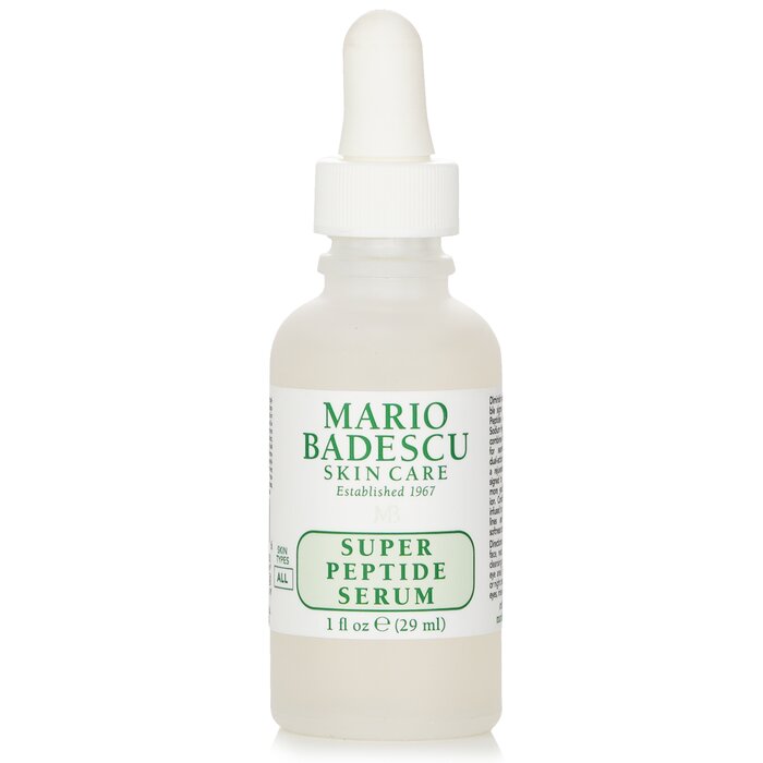 Mario Badescu super peptide serum 29g/1oz for face with sodium hyaluronate