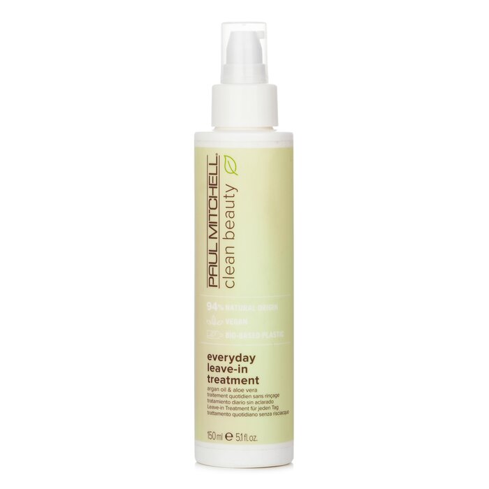 Paul Mitchell Clean Beauty Everyday Leave-In Treatment 150ml/5.1oz with argan oil and aloe vera for all hair types