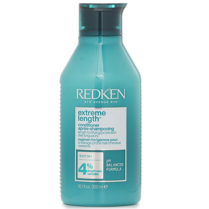 Redken Extreme Length Conditioner with biotin and castor oil for stronger hair 300ml/10.1oz