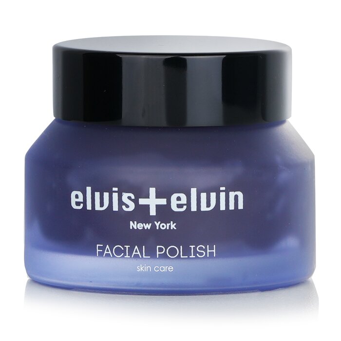Elvis + Elvin facial polish with natural exfoliants for radiant skin 50ml/1.7oz