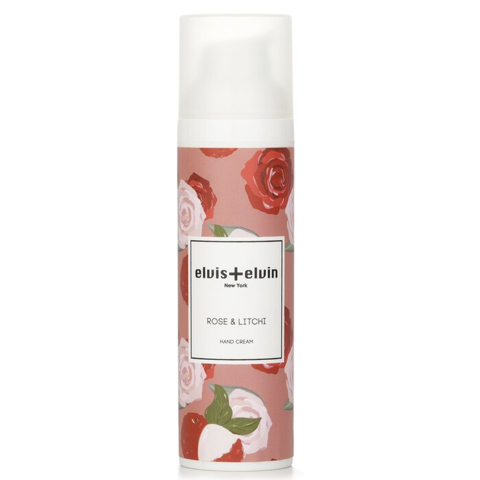 Elvis + Elvin hand cream with rose and litchi 75ml/2.5oz
