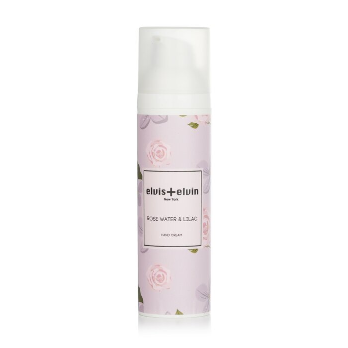 Elvis + Elvin hand cream with rose water and lilac 75ml/2.5oz