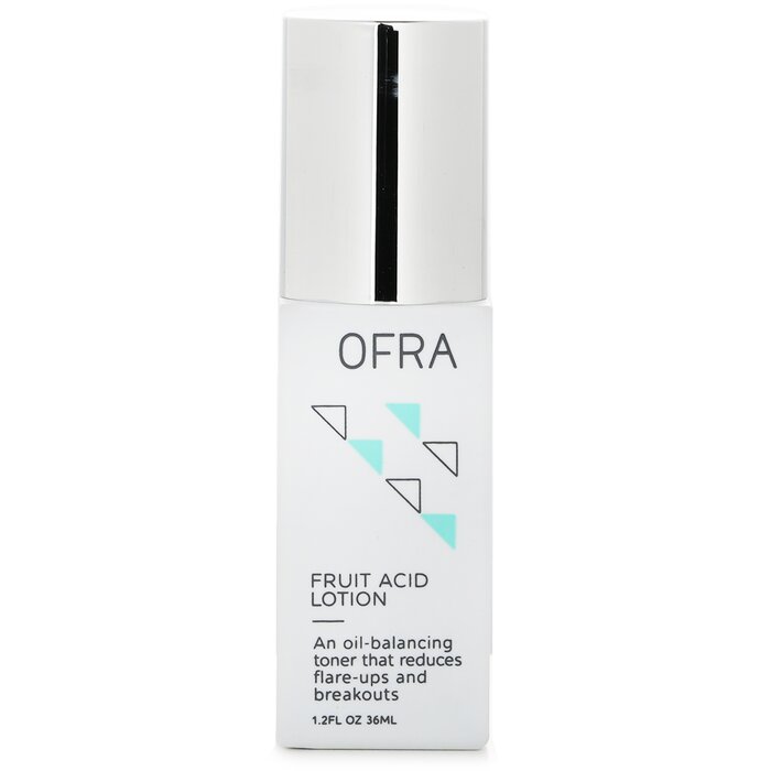 OFRA Cosmetics exfoliating facial toner with fruit acids for oily and combination skin, 36ml/1.2oz
