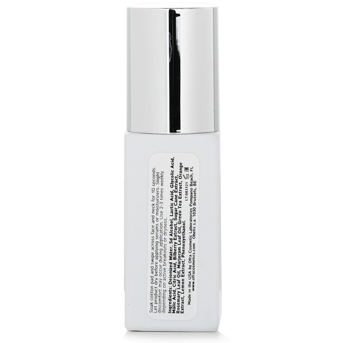 OFRA Cosmetics exfoliating facial toner with fruit acids for oily and combination skin, 36ml/1.2oz