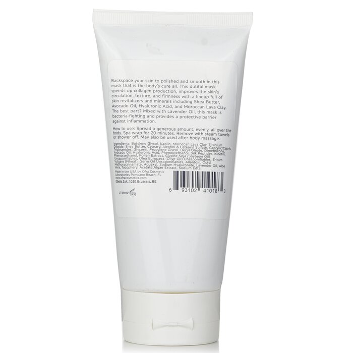 OFRA Cosmetics mineral mud mask with hyaluronic acid for body 180ml/6oz