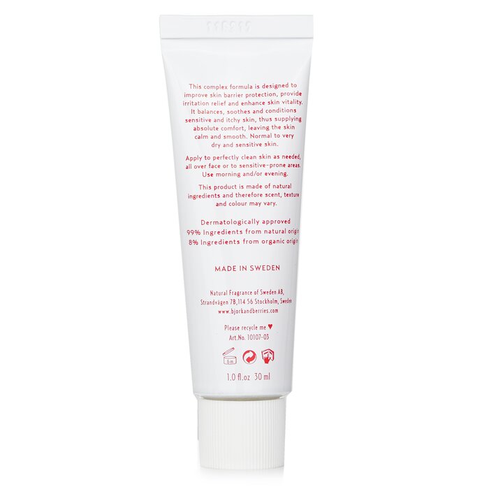Bjork & Berries rescue cream for dry skin 30ml