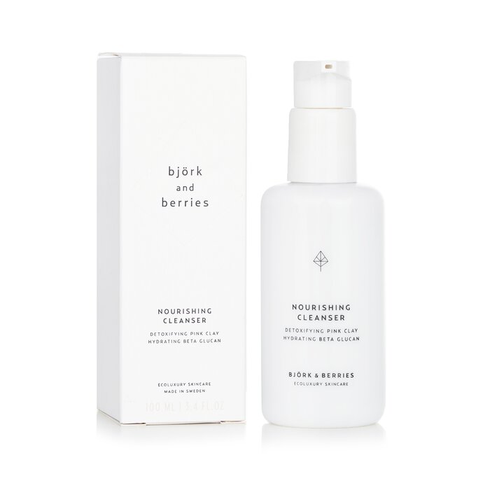 Bjork & Berries nourishing gel cleanser for face 100ml/3.4oz