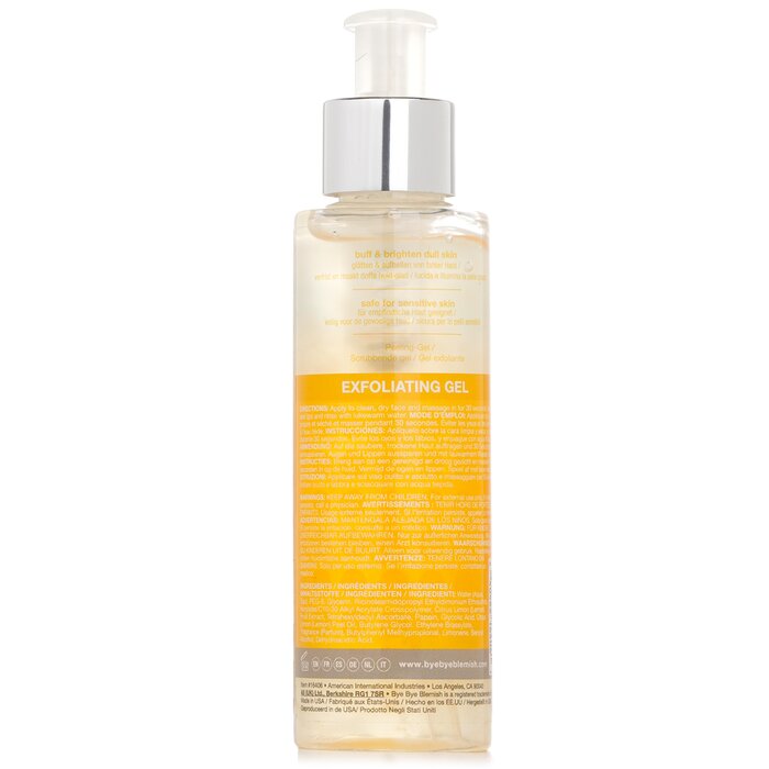 Bye Bye Blemish vitamin C exfoliating gel for face 118ml/4oz