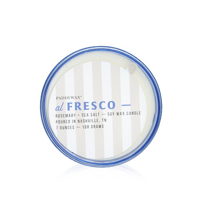Paddywax Al Fresco candle - rosemary + sea salt 198g/7oz