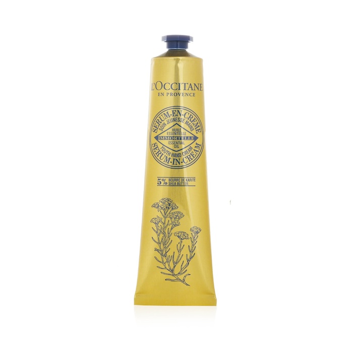 L'Occitane shea immortelle youth hand cream 75ml/2.7oz