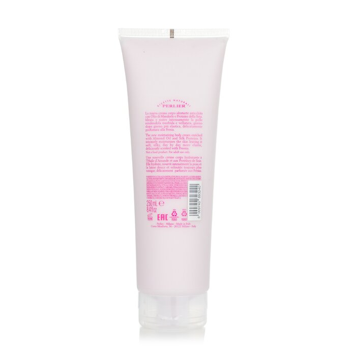 Perlier Freesia moisturizing body cream with almond oil 250ml/8.4oz