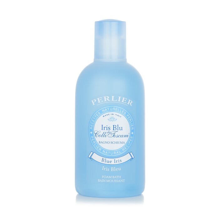 Perlier blue iris foaming bath & shower gel 500ml