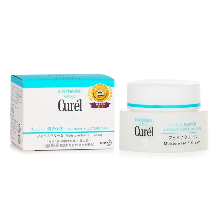 Curel moisture facial cream with ceramide care technology 40g