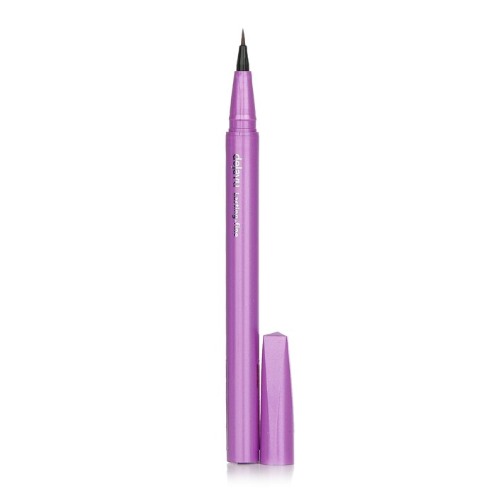Dejavu lasting fine E short brush liquid eyeliner #2 medium brown 0.52ml