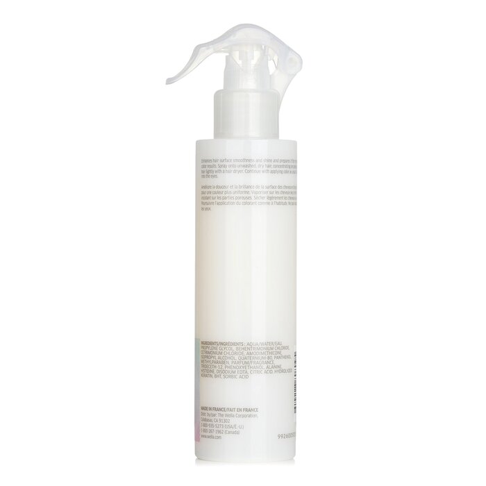 Brand: WellaOld Name: ColorMotion+ Pre-Color Treatment 185ml/6.2ozSize: 185ml/6.2ozDescription: Introducing the Wella ColorMotion+ Pre-Color Treatment, your ultimate companion for achieving vibrant, even hair color. Specially designed for brittle and frag