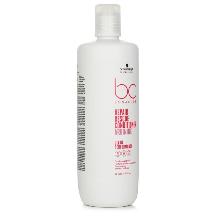 Schwarzkopf BC Repair Rescue Conditioner with arginine for damaged hair 1000ml/33.8oz