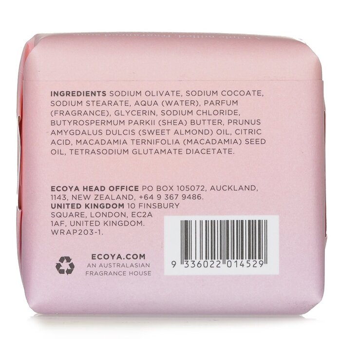 Ecoya sweet pea & jasmine soap 90g/3.2oz
