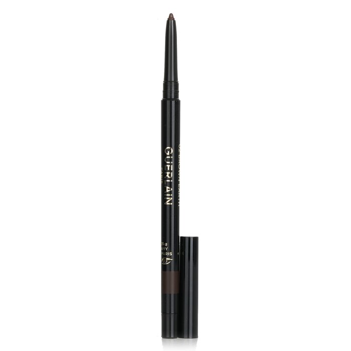Guerlain eye pencil with intense color, long-lasting formula, waterproof, #02 brown earth, 0.35g