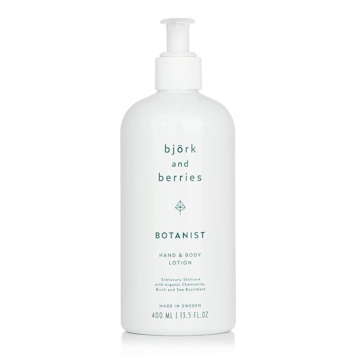 Bjork & Berries botanist hand & body lotion 400ml/13.5oz