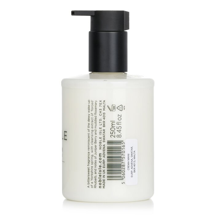 Noble Isle rhubarb hand lotion 250ml/8.45oz