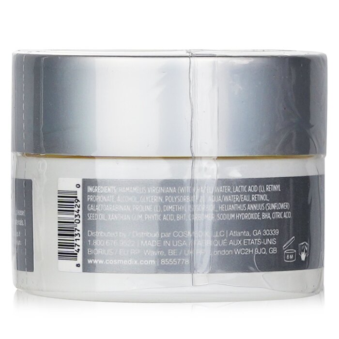 Cosmedix Elite Timeless Rx Peel with retinol for face 15g/0.5oz