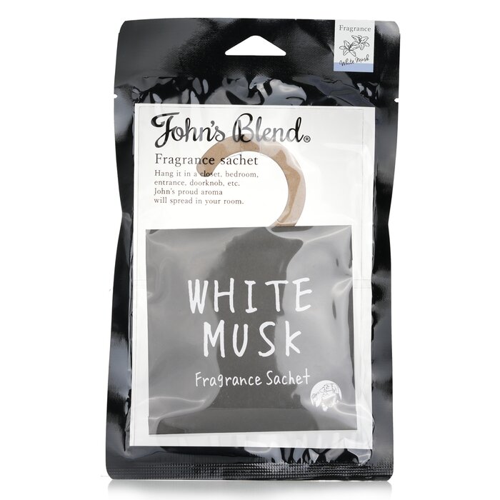 John's Blend white musk fragrance sachet 1pcs