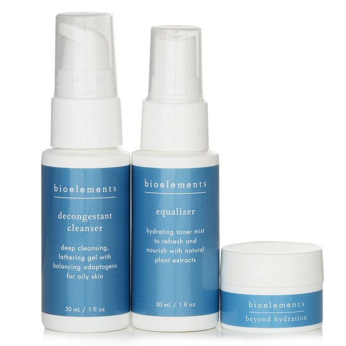 Bioelements 3-Step Mini Starter Set for Oily Skin 3pcs