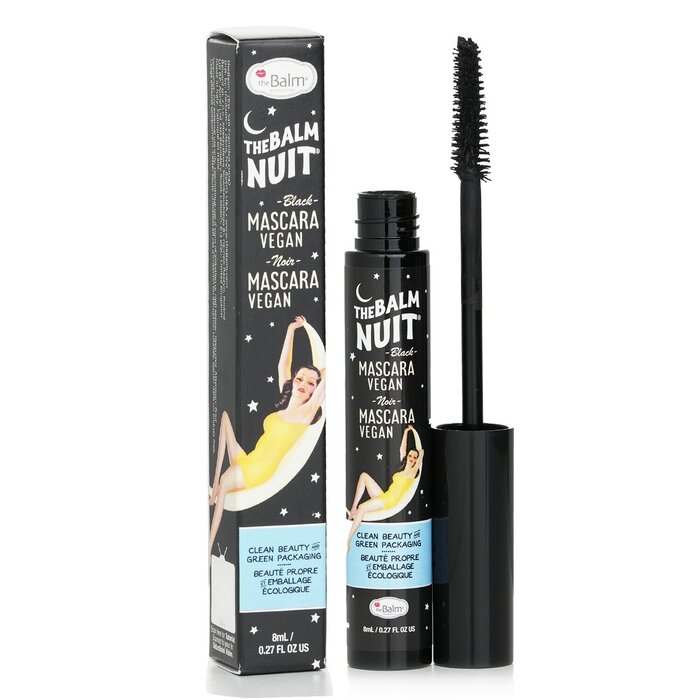 TheBalm Nuit vegan mascara - midnight black 8ml/0.27oz