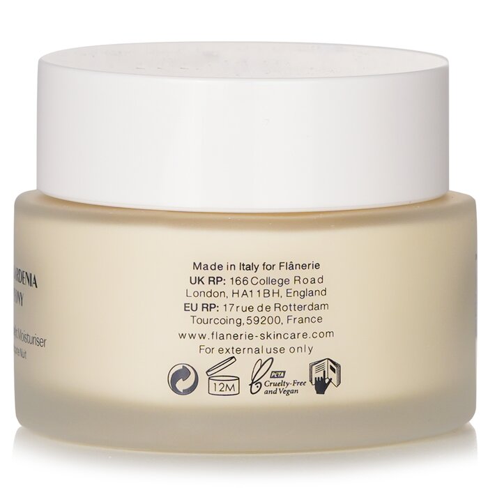 Flanerie resurfacing overnight moisturiser with white peony and moringa oil 45ml/1.52oz