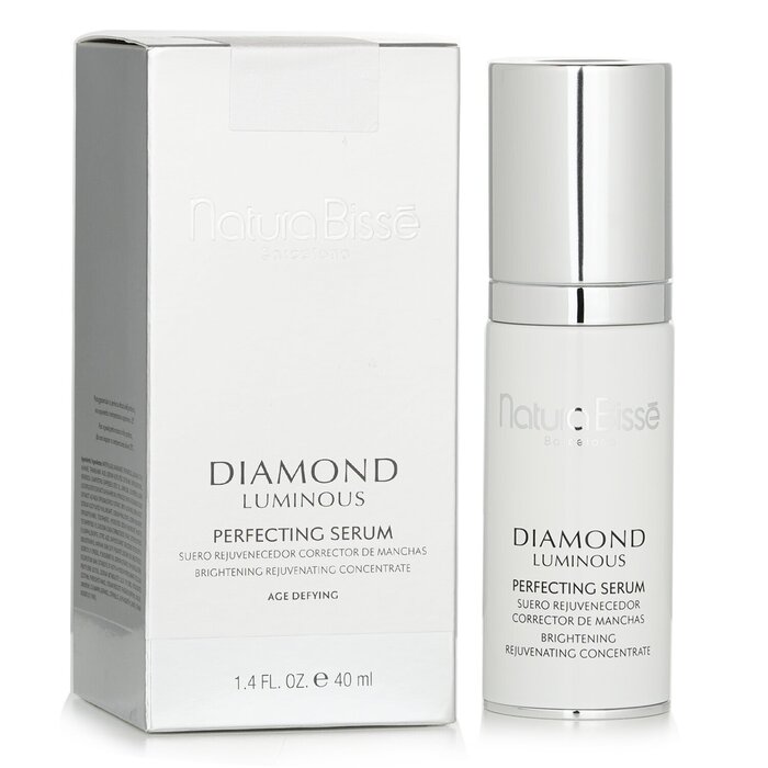 Natura Bisse Diamond luminous perfecting serum 40ml/1.4oz for face with brightening and age-defying ingredients
