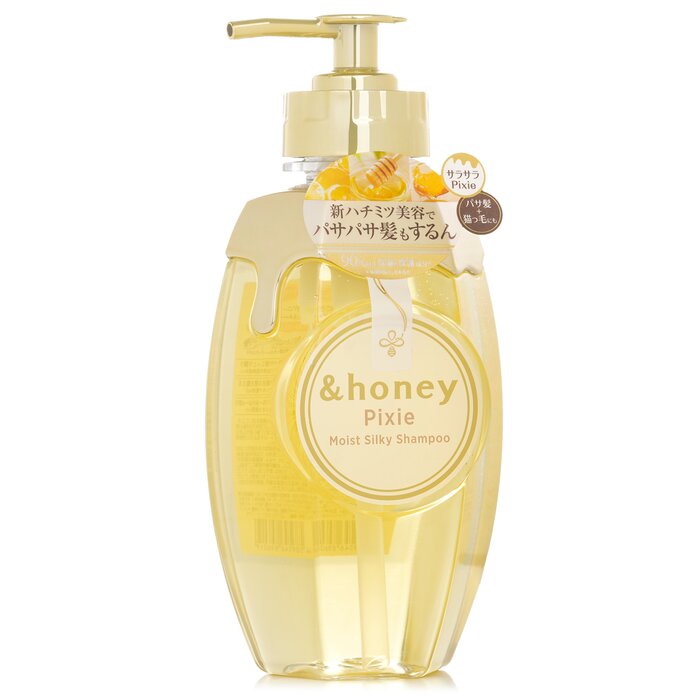 &honey silky smooth moisture shampoo with honey for all hair types 440ml