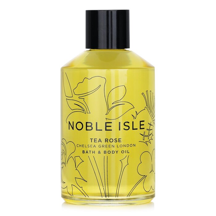 Noble Isle tea rose bath and body oil 250ml/8.45oz