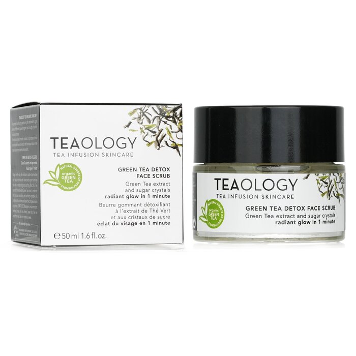 Teaology green tea detox face scrub 50ml/1.6oz