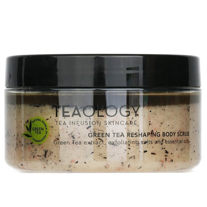 Teaology green tea reshaping body scrub 450g/15.8oz