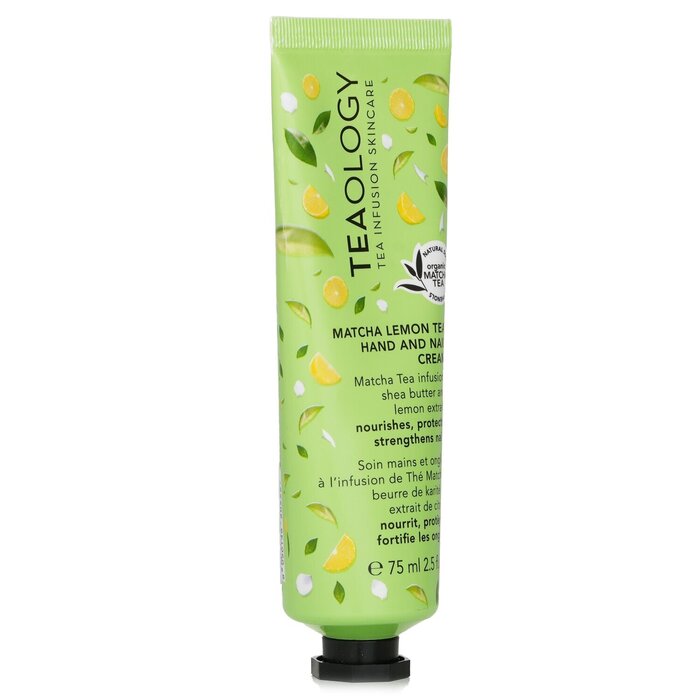 Teaology matcha lemon tea hand and nail cream 75ml/2.5oz
