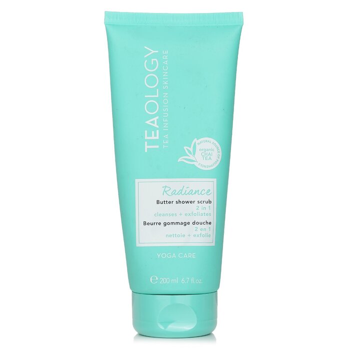 Teaology Yoga Care Radiance butter shower scrub 200ml/6.7oz