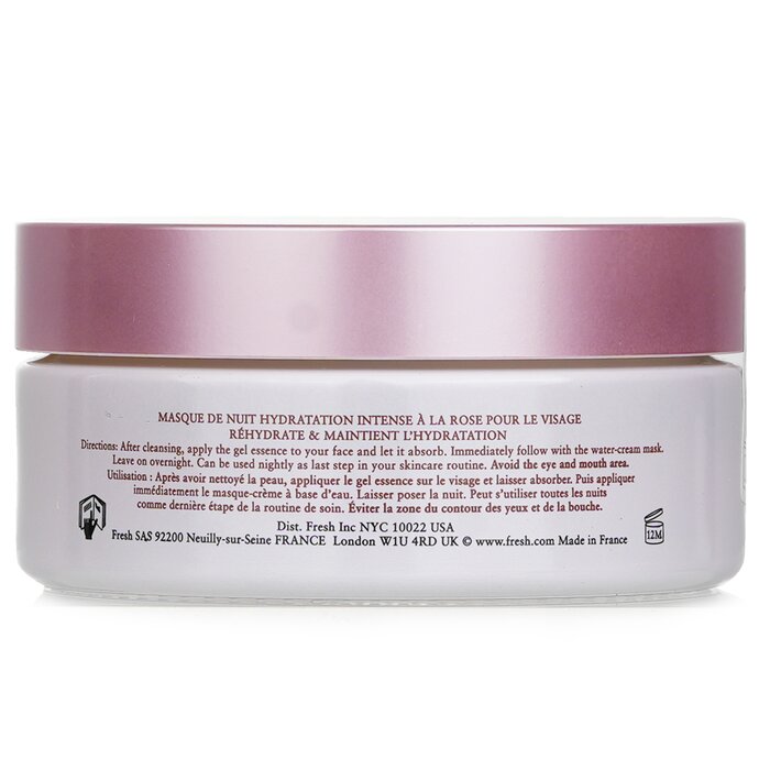 Fresh rose deep hydration sleeping mask 2x35ml/1.18oz