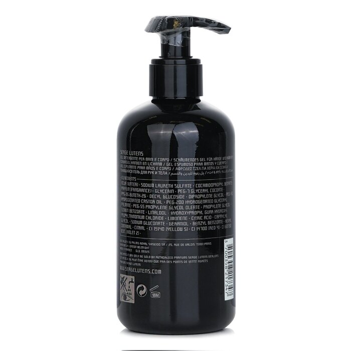 Serge Lutens Parole d’eau cleansing gel 240ml/8.1oz for hand and body