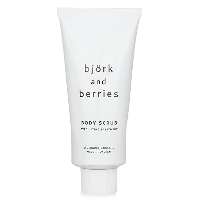 Bjork & Berries creamy body scrub with organic birch and sea buckthorn 200ml/6.76oz