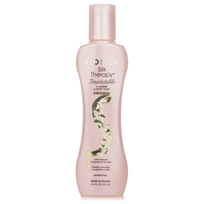 Biosilk Therapy irresistible leave-in treatment with silk proteins for all hair types 167ml/5.64oz