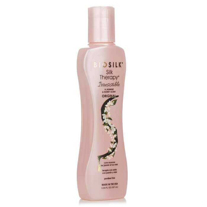 Biosilk Therapy irresistible leave-in treatment with silk proteins for all hair types 167ml/5.64oz