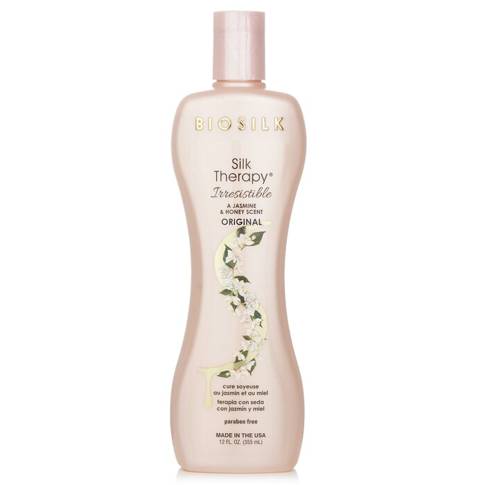 Biosilk Therapy Irresistible leave-in treatment with silk proteins for all hair types 355ml/12oz