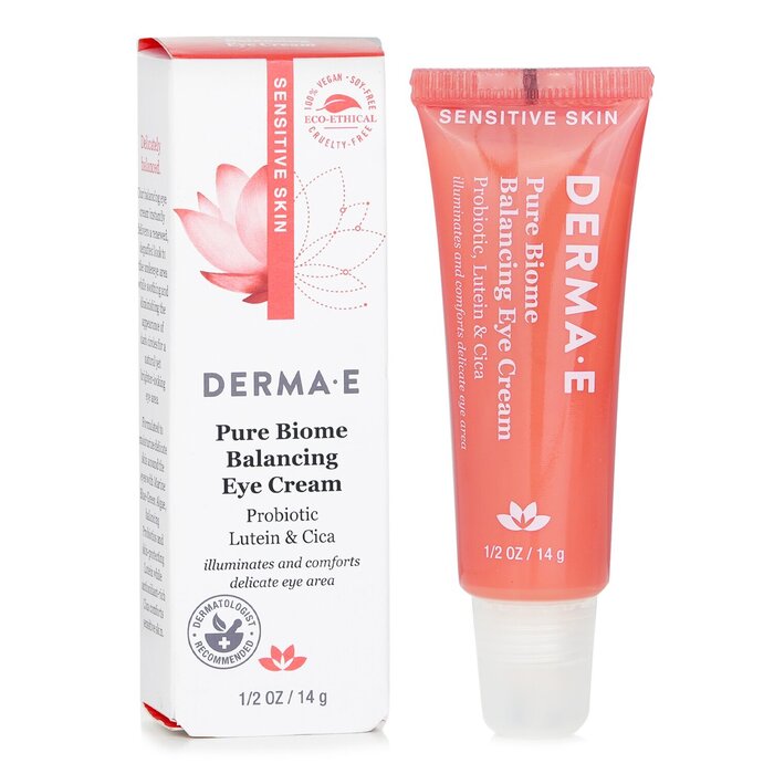 Derma E pure biome balancing eye cream 14g/0.5oz