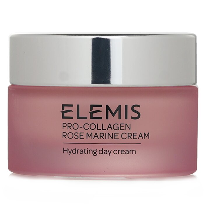 Elemis Pro-Collagen Rose Marine Cream 50ml with Padina Pavonica for anti-aging and hydration