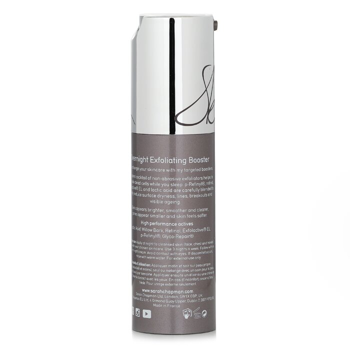 Sarah Chapman Skinesis Overnight Exfoliating Booster with lactic acid for face 30ml/1oz