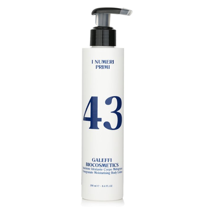 I Numeri Primi pomegranate moisturising body lotion 200ml