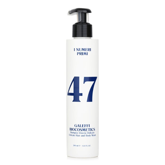 I Numeri Primi delicate hair and body wash with aloe vera 200ml/8.4oz