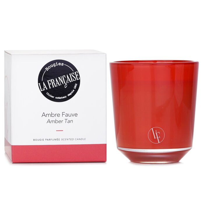 Bougies la Francaise ambre tan scented candle 200g/7.05oz