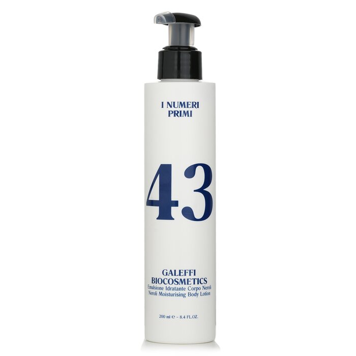 I Numeri Primi N.43 Neroli moisturising body lotion 200ml