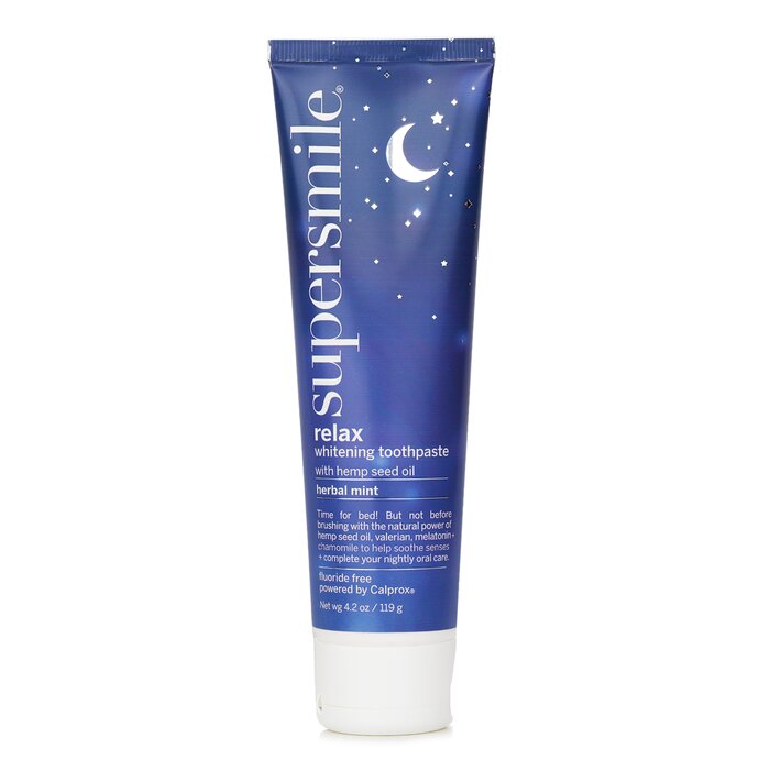 Supersmile Relax whitening toothpaste with hemp seed oil 4.2oz